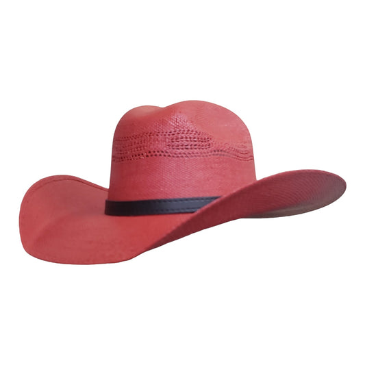 JUSTIN RED BANGORA STRAW 218